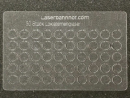 Loklaternenscheiben 3,5mm Durchmesser aus Acrylglas - 50 Stk